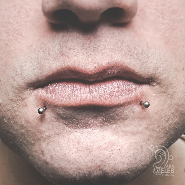 snake bite piercing